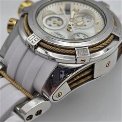 Invicta 15279 Reserve Bolt Lady 40mm MOP Dial Swiss Made Chronograph Watch 200M